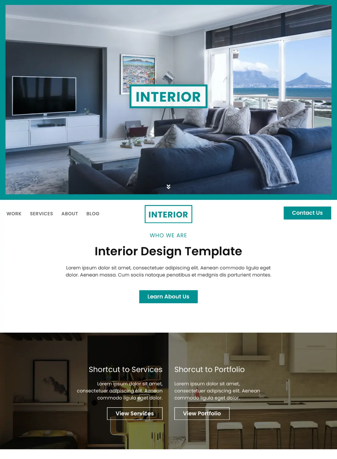 interior agency premium free template for blocs 5 website builder