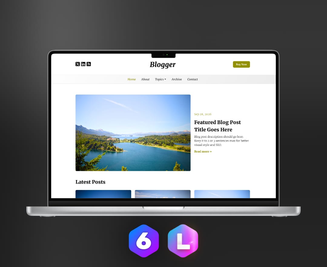 blogger template for blocs
